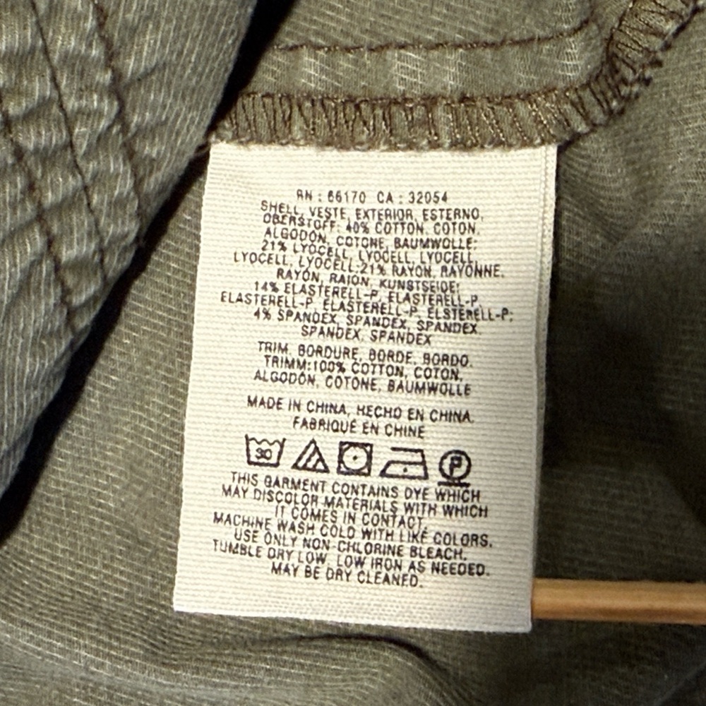 NWOT Anthropologie Military Run Ruby Dixie Jacket - Picture 15 of 15